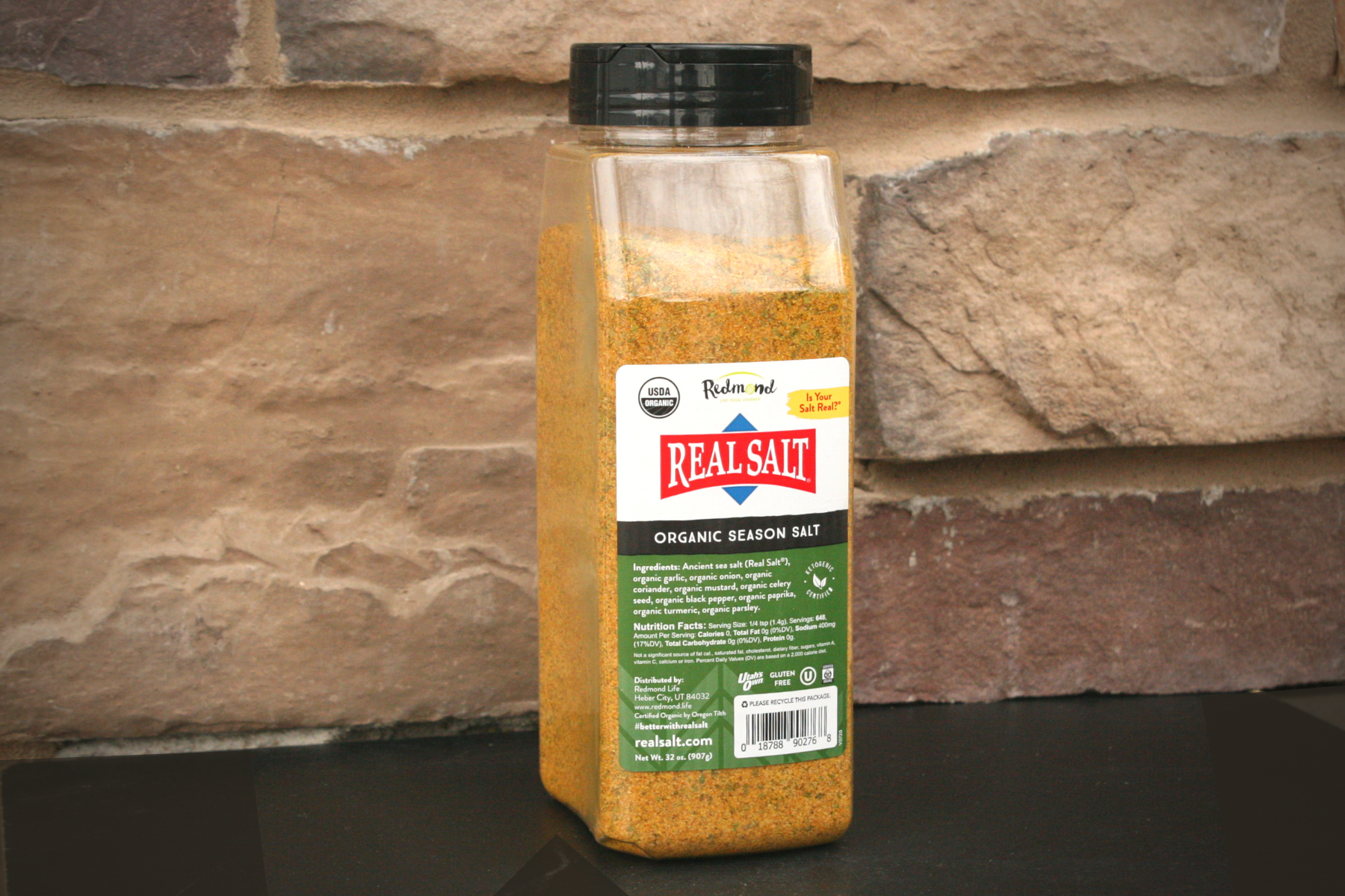 Real Salt® Organic Season Salt Shaker (8.25 oz.)